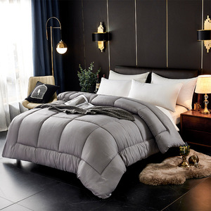 ChamXue Couette Couette Couette Couleur Unie Polyester Écologique Maison Couette avec Design Hiver Chaud Style Européen <span class=keywords><strong>et</strong></span> Américain - Product Image 4
