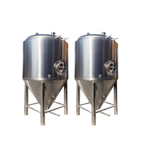 Fermenteur de bière de 500 L pour équipement de brasserie, équipement de brassage de bière