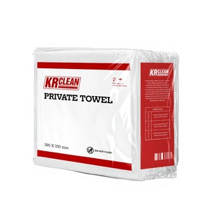KRCLEAN Eco-Friendly Disposable Non-Woven Fabric <b>Towel</b> 290x330mm for <b>Kitchen</b> Bathroom Study Room & Outdoor Use - Product Image 1