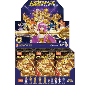 บล็อกกี้ส์ เซนต์เซย่า เดอะสตาร์ส์ อิดิชั่น เล่ม <span class=keywords><strong>3</strong></span> - กลุ่มดาวทองคำ 12 กลุ่ม รุ่นจีนแท้ ประกอบเป็นโมเดล - Product Image 1