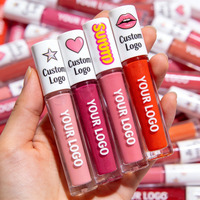 Gloss à lèvres vegan à faible MOQ, changeant de couleur, repulpant, transparent, rose clair, nude, gloss à lèvres en marque privée