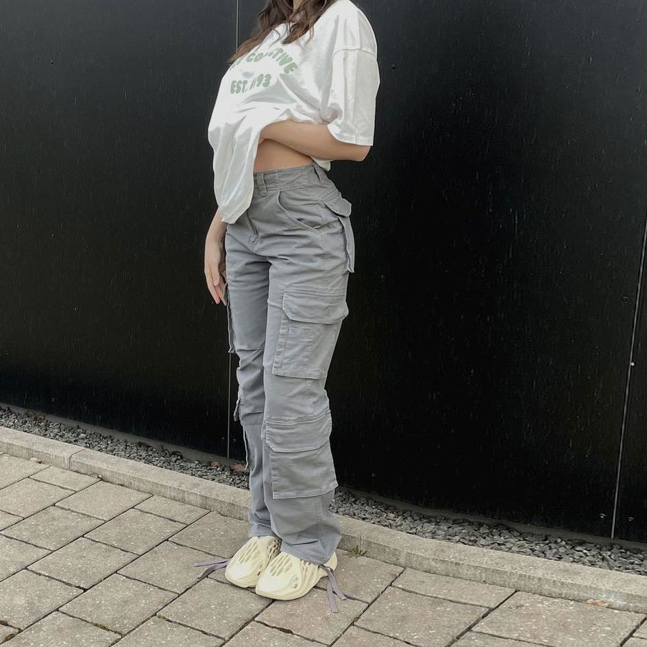 90s vintage 迷彩 cargo buggy pants y2k テック Vintage Aesthetic Cargo Pants Women Y2K Clothing Baggy Jeans