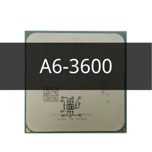 A6-Series A6-3600 A6 3600 2.1 GHz ट्रैक्टर-कोर सीपीयू प्रोसेसर AD3600OJZ43GX सॉकेट FM1