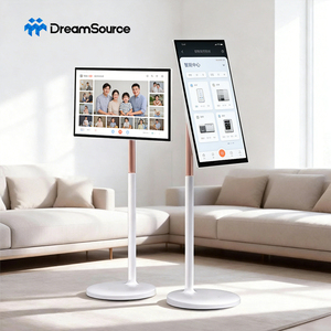 จอภาพพกพาอัจฉริยะ DreamSource ขนาด 32 นิ้ว หน้าจอสัมผัส In-cell พร้อมขาตั้งแบบมีล้อ จอภาพเคลื่อนที่แบบสมาร์ททีวี สำหรับเล่นเกมและดูหนัง - Product Image 1