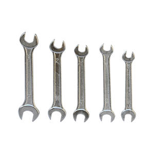 Llave de doble propósito métrica hexagonal de boca abierta, chapada en zinc, de grado industrial, para varillas corrugadas, de doble extremo con mordazas lisas - Product Image 4