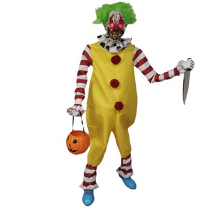 Décoration d'Halloween, nouveau <span class=keywords><strong>clown</strong></span> électrique d'horreur, <span class=keywords><strong>bar</strong></span>, maison hantée, pièce secrète, accessoires de décoration, attrape-enfants, <span class=keywords><strong>clown</strong></span> avec éclairage LED - Product Image 3