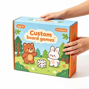 Juego de mesa de rol personalizado OEM en cartón de color con impresión CMYK para niños y adultos - caja de regalo educativa - Product Image 5