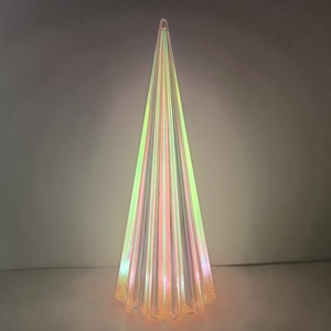 Mới lạ giáng sinh trang trí nội thất <span class=keywords><strong>LED</strong></span> lãng mạn Cây giáng sinh với Ngôi Sao Pet Illusions tương tác hình thoi Cây giáng sinh đèn - Product Image 6