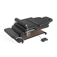 Fauteuil médical électrique Novora Advanced avec 4 moteurs OKIN, chauffage, éclairage LED, réglable, pour gynécologie et esthétique