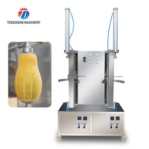 Endüstriyel kavun kabak karpuz otomatik mango ananas soyma makinesi sebze meyve soyucu işleme makinesi