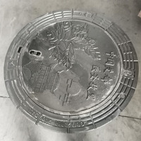 Couvercle de manhole résistant aux déformations pour chaussée de parc industriel