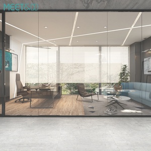 High Quality Single Glazing Steel Sliding Glass <b>Partition</b> <b>Screen</b> Wall Modern Office Wooden Wall Warehouse Schools - Product Image 5