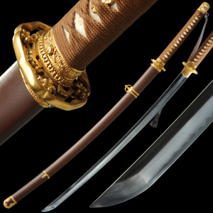 Magnifique <span class=keywords><strong>katana</strong></span> jaune, pour collection et décoration - Product Image 1