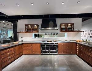 Fabricants de meubles chinois Armoires murales personnalisées Style moderne Ensemble d'armoires de cuisine Rta en bois laqué blanc brillant Design - Product Image 6