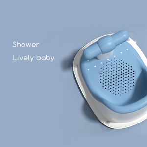 Tina <span class=keywords><strong>de</strong></span> baño portátil Babi <span class=keywords><strong>para</strong></span> niños recién nacidos <span class=keywords><strong>de</strong></span> <span class=keywords><strong>6</strong></span> <span class=keywords><strong>meses</strong></span> antideslizante azul rosa con parte inferior antideslizante <span class=keywords><strong>para</strong></span> bebé <span class=keywords><strong>de</strong></span> 2-3" - Product Image 2