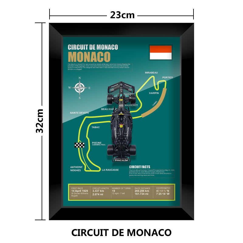 Mónaco-23*32cm marco