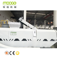 Ligne de production d'extrusion de granulés de plastique PET à vis simple, mini, petite, en tissu fibreux, machine de fabrication de granulés de PET