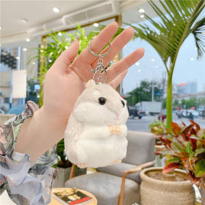 UYEAH personalizado pequeño 5cm peluche teléfono móvil encanto ratón ratones llaveros Lemmings peluche hámster juguete - Product Image 4