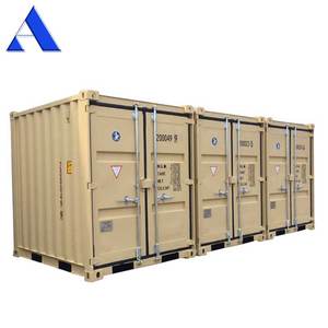 Conteneurs d'expédition portatifs de stockage 6.5ft 6ft 8ft Tricon pour le transport maritime - Product Image 1