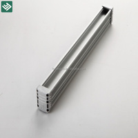 Profilé d'extrusion en aluminium LED LIANGYIN, profilé d'extrusion en aluminium personnalisé, barre lumineuse en alliage anodisé, dissipateur thermique