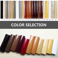 Rampe d'escalier en PVC personnalisée, design fer à cheval moderne 745, 75x45mm, garantie 1 an