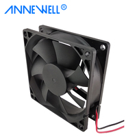 Hochleistungs-8025 DC Bürstenloser Kühlventilator 12V/24V 80x80x25mm Ultra-Leise IP67 Wasserdicht für Server Industrielle Anwendungen