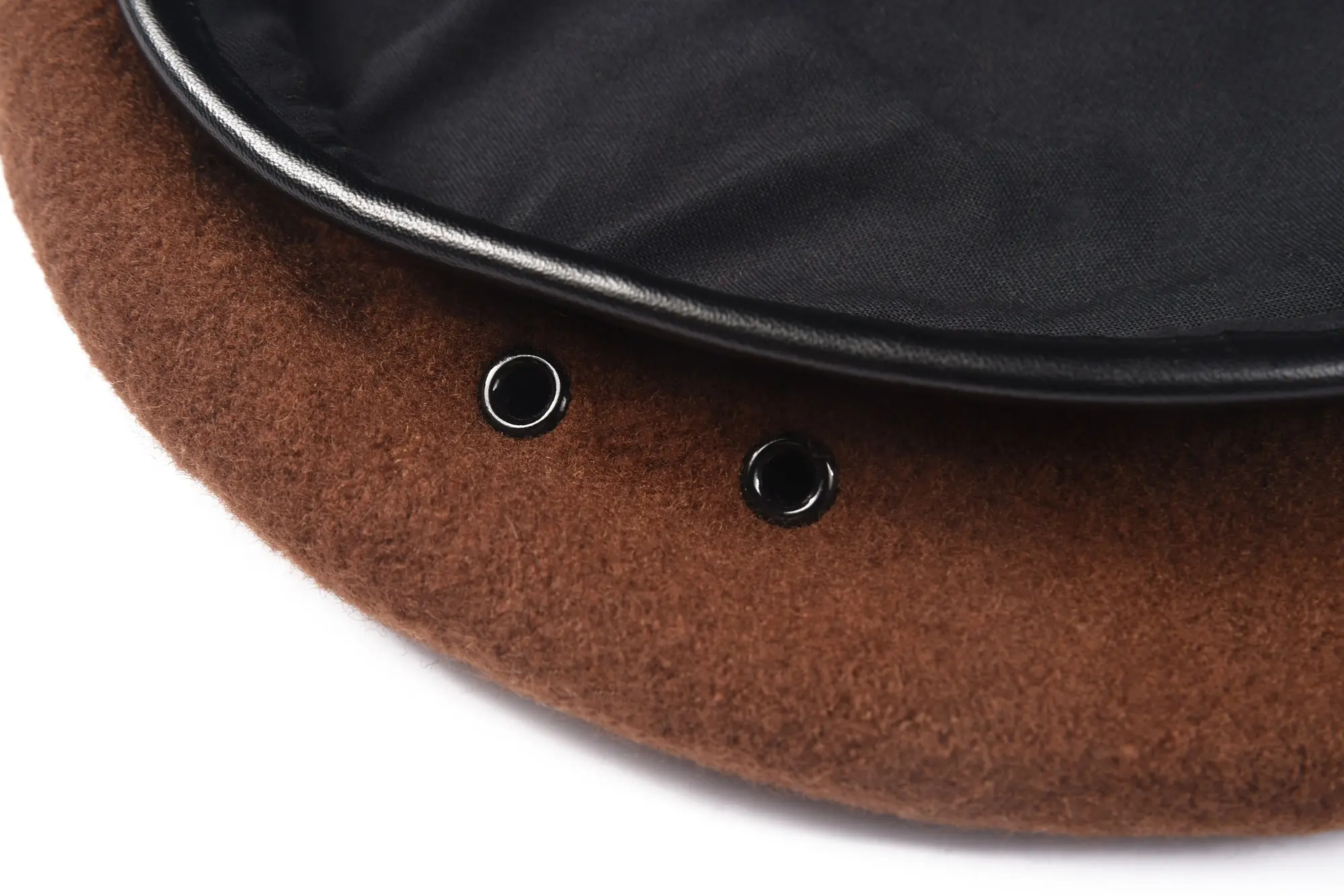 100% Wool Brown Design Tactical Beret Custom Hat
