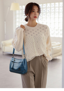 Ladies Multi-pocket Messenger Bag High Quality Soft PU Leather Shoulder Bags Casual Crossbody Bags for Women New <b>Tote</b> - Product Image 2