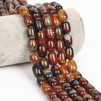 Perles en pierre d'agate naturelle Dream Agate 10x14mm, forme baril, perles en vrac pour la fabrication de bijoux, bracelets, colliers, accessoires