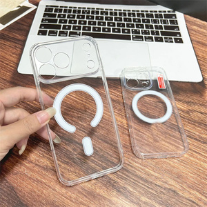 <span class=keywords><strong>Funda</strong></span> Transparente Rígida para Teléfono, Compatible con <span class=keywords><strong>iPhone</strong></span> 17Air, 17 <span class=keywords><strong>Pro</strong></span> <span class=keywords><strong>Max</strong></span>, 16, 15 Plus, 14, <span class=keywords><strong>13</strong></span>, 12, 11, Magnética, <span class=keywords><strong>Original</strong></span> - Product Image 4