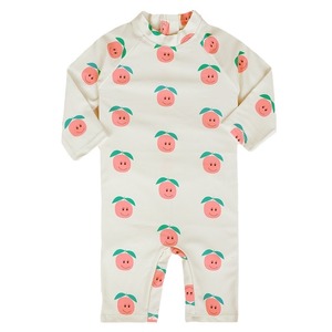 Nouveau style <span class=keywords><strong>Maillot</strong></span> <span class=keywords><strong>de</strong></span> <span class=keywords><strong>bain</strong></span> une pièce en polyester pour enfants, protection solaire, séchage rapide, motif floral <span class=keywords><strong>de</strong></span> dessin animé, pour bébés garçons et filles - Product Image 5