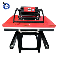 Presse à chaud manuelle SGW 80*100 avec contrôle numérique de la température et du temps pour papier de sublimation, vinyle de transfert thermique, tissu pour vêtements