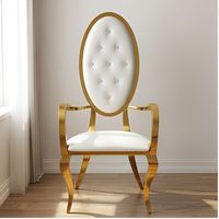 Chaise de salon moderne, légère, durable et confortable en acier inoxydable pour la maison, le bureau, l'appartement, l'hôtel, la salle à manger