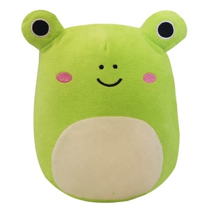 Almohada de Peluche Rellena de Algodón PP con Diseño de Animales Multicolor: Dinosaurio, Salamandra, Vaca, Rana y Hongo - Product Image 4