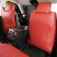 Housse de siège de voiture EKR de luxe en cuir PU imperméable, ensemble complet personnalisé, respectueux de l'environnement et facile à nettoyer pour Range Rover