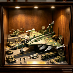 Bloques de Construcción MOC de Avión de Combate Multirrole JAS-39 a Escala 1/72, Modelo de Avión de Combate Sueco para Armar, para Aficionados - Product Image 6