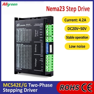 ไดรเวอร์สเต็ปเปอร์มอเตอร์ Allgreen 2 เฟส Nema23 DC แรงดันไฟฟ้า 20V~50V 4.2A 200~25600ppr ระบบ Open Loop สำหรับเครื่องจักรอัตโนมัติ - Product Image 3