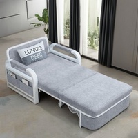 Sofá Cama con Almacenamiento Muebles Modernos para el Hogar Chaise Longue Plegable