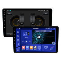 Pemutar DVD Mobil AI 10" Android Stereo RAM 4GB 64GB ROM Bt FM Prosesor Sinyal Digital Radio Untuk Mobil Multimedia Video
