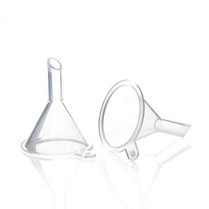 Small Plastic Mini Funnel Transparent PP Plastic Mini Perfume dispensing Funnel