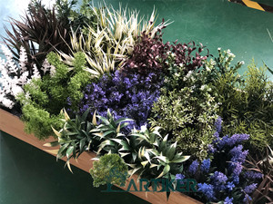 Moulin à fleurs décoratives, 1 pièce, petite <span class=keywords><strong>plante</strong></span> <span class=keywords><strong>artificielle</strong></span> pour l'extérieur, jardin ignifuge, résistant aux UV, vente en gros - Product Image 2