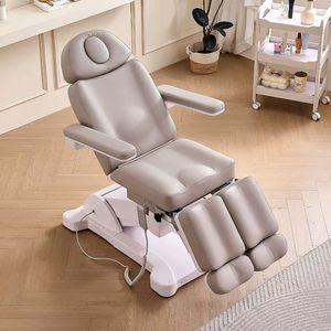 Fauteuil de soin des pieds électrique pour salon de beauté, avec fonction de trempage, levage et chauffage entièrement automatiques, brodé, spécifique aux salons de beauté - Product Image 1