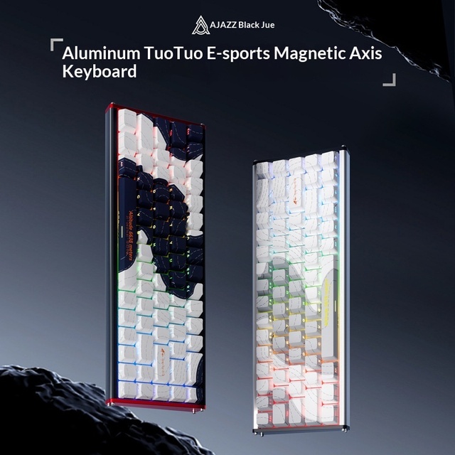 ALUX68 Magnetic Axis Mechanical Keyboard All Aluminum CNC Contour Line Wired Gaming Esports Customized Hot Plug