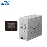 Générateur de vapeur moderne Stepon pour sauna humide avec contrôle WiFi et application, machine de bain de vapeur 4,5KW-18KW