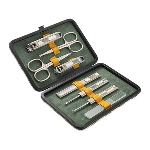 Ensemble de coupe-ongles, tondeuse à poils de nez, coupe-ongles, lime à ongles, cure-oreilles et kit complet d'outils de pédicure pour la maison. - Product Image 3