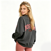 Chemises de pêche à manches longues pour femmes, style streetwear décontracté, coupe oversize, col montant, en coton respirant