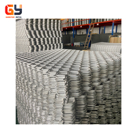 Grille de sécurité intérieure en maille d'aluminium expansée, revêtue de poudre, pour la décoration des bâtiments