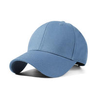 Casquette de baseball en PVC solide non structurée, casquette à visière incurvée vierge, sangle réglable, logo personnalisé, casquette de soleil pour l'extérieur