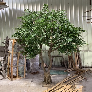 Lớn Ngoài Trời Trong Nhà 1M <span class=keywords><strong>2M</strong></span> 3M Màu Xanh Lá Cây Tự Nhiên Nhân Tạo Cây Bonsai Cây Cây Thông Nhân Tạo Cây Bonsai Cho Trang Trí Nội Thất Sân Vườn - Product Image 6