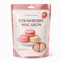 Sachets Holographiques Personnalisés en Gros pour Macarons et Bonbons – Petits Sachets d'Emballage Scellables à Chaud en Mylar